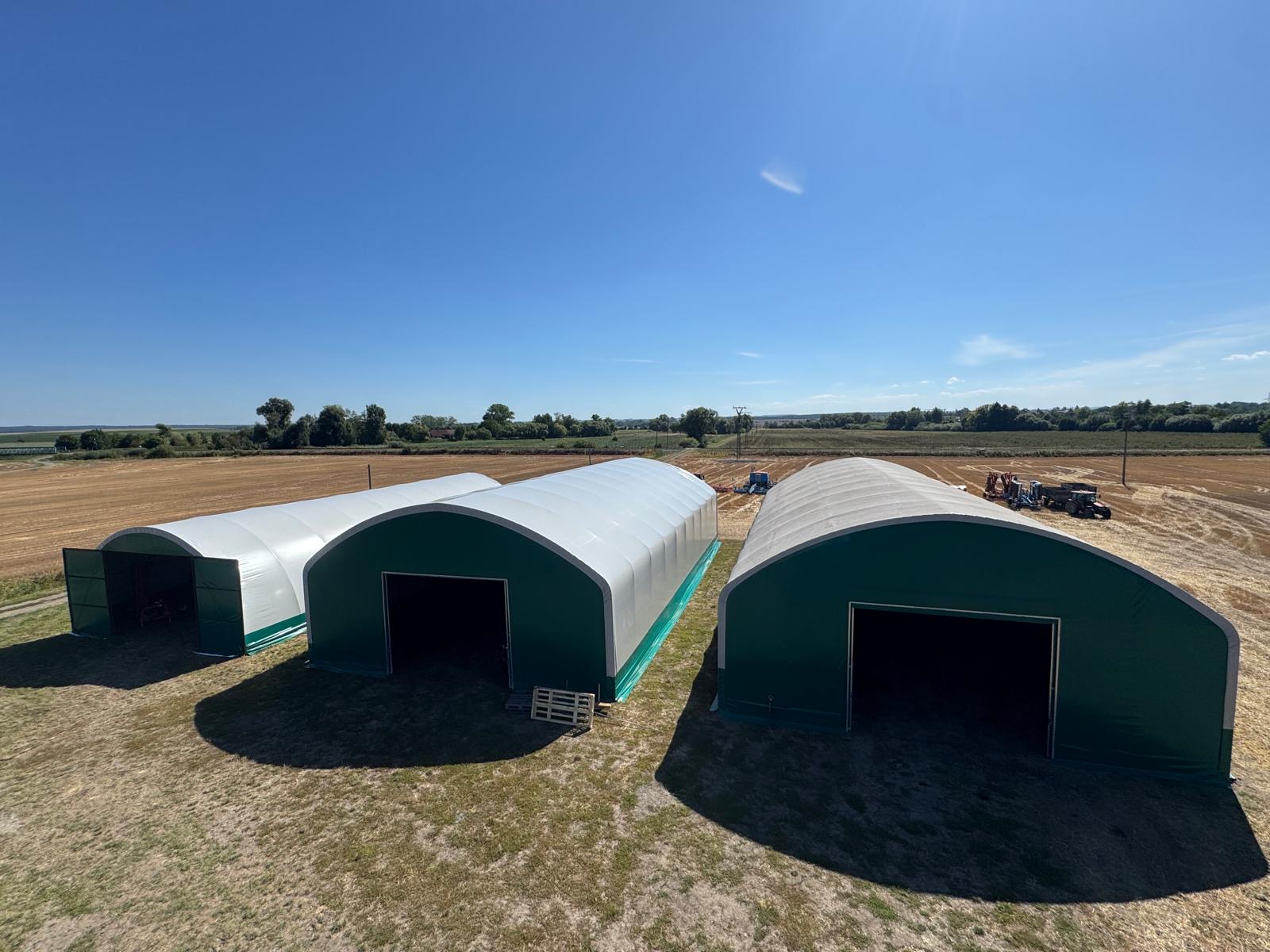 Obloukové haly šířky 12 m