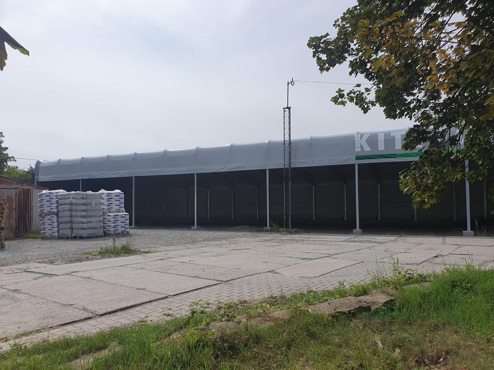 Atypické plachtové haly