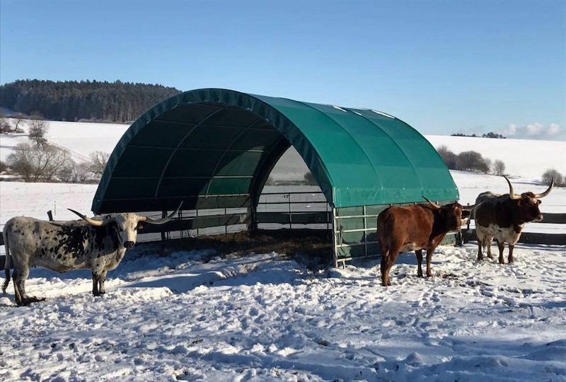 Plachtový přístřešek 6 x 6 m